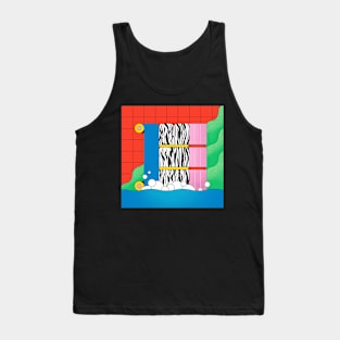 Colorful Ilustration Art Tank Top